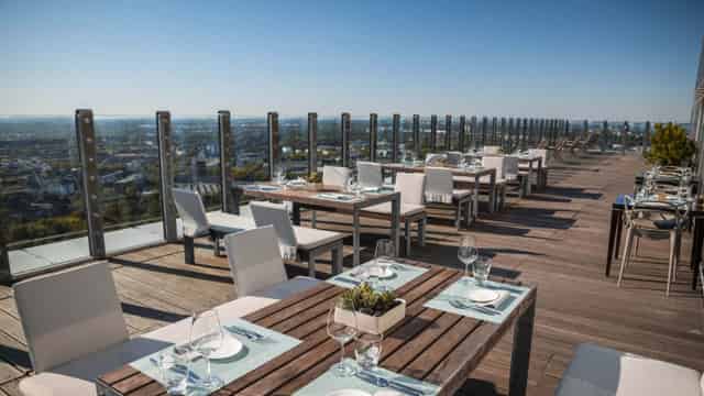 Rooftop terrace