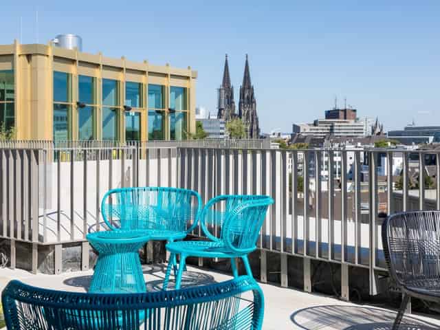 Rooftop bar