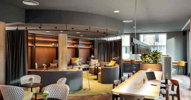 Modern Eigelstein breakout space at NH Koeln Altstadt for corporate events and conferences.