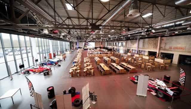Historische Empfangshalle