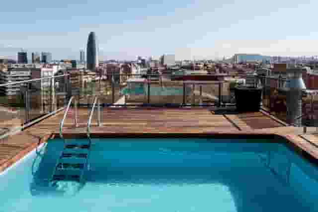 rooftop pool
