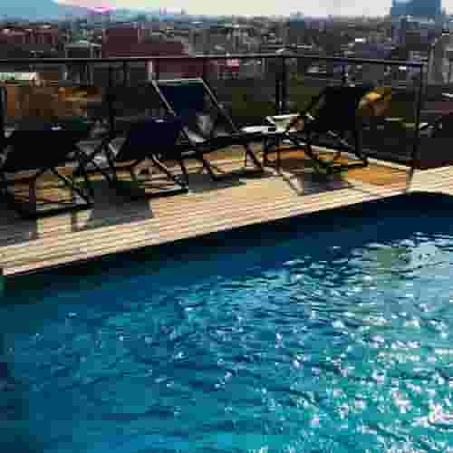 rooftop pool