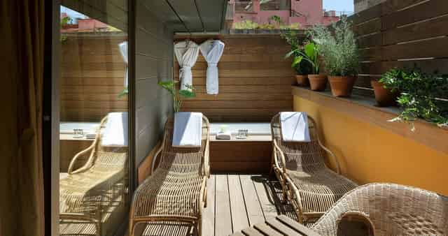 Rooftop terrace