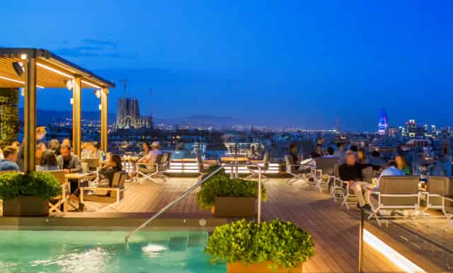 rooftop bar