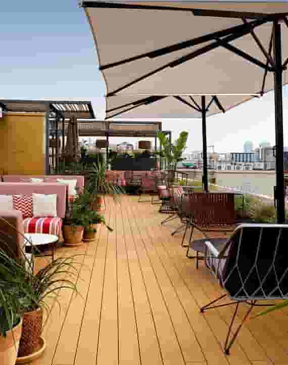 Rooftop terrace