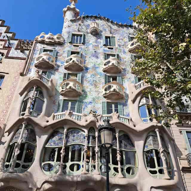Casa Batlló architecture in Barcelona, premier venue for private evening receptions and corporate events.