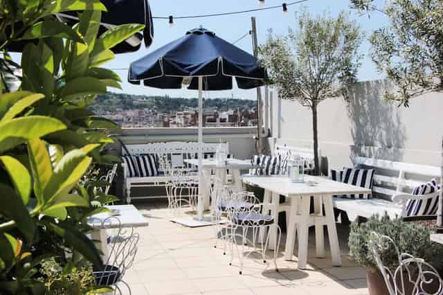 Rooftop terrace
