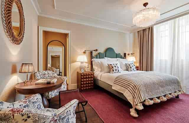 The Green Room at Soho House Barcelona: upscale boutique VIP accommodation for executive retreats.