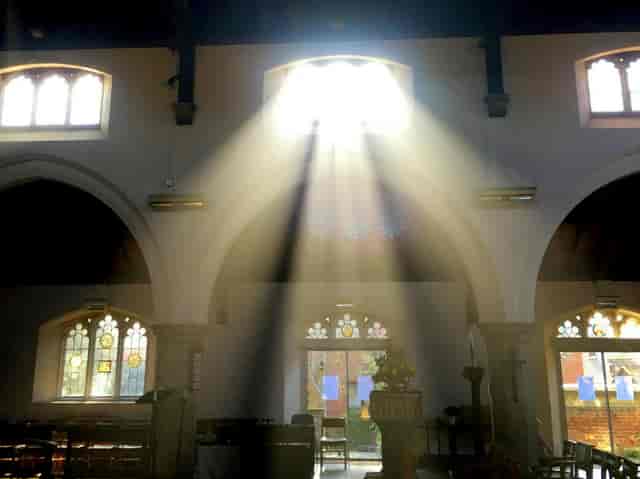 St Mary Magdalene meeting room with high ceilings for corporate events and conferences.