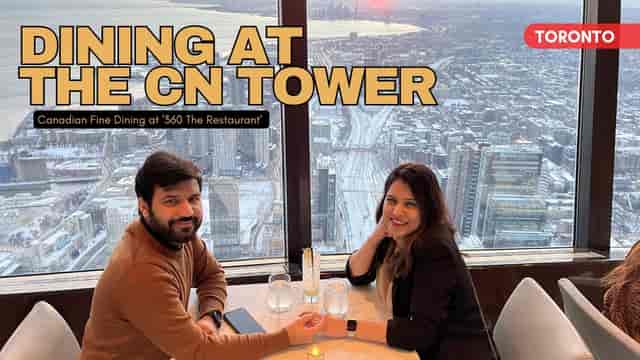 CN Tower revolving restaurant: VIP corporate event venue with iconic skyline views.