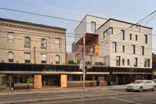 The Drake Hotel lounge: historic architecture, modern design for boutique corporate events.