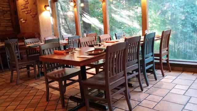 Rustic North York restaurant dining room for intimate private events and small group bookings.