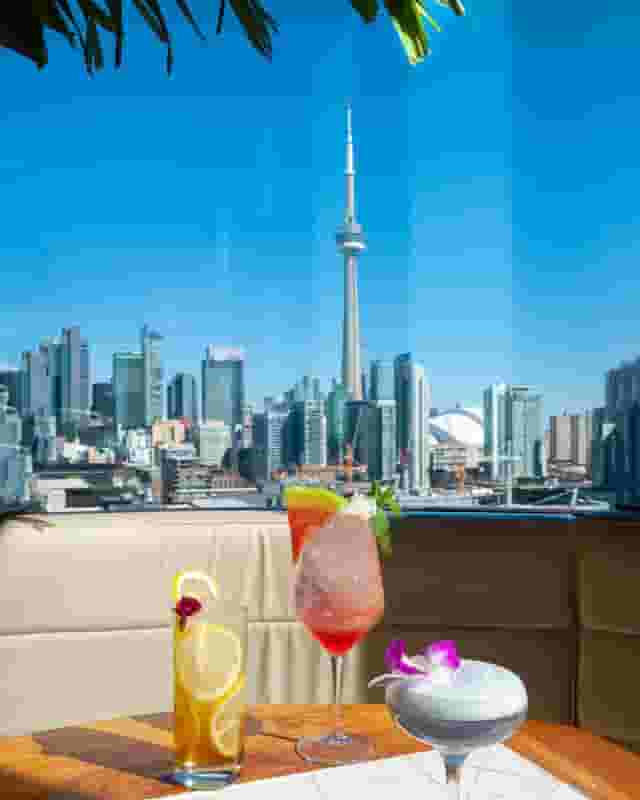 Rooftop bar