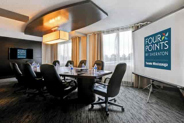 The Cambridge Club boardroom for professional strategy sessions and business meetings.