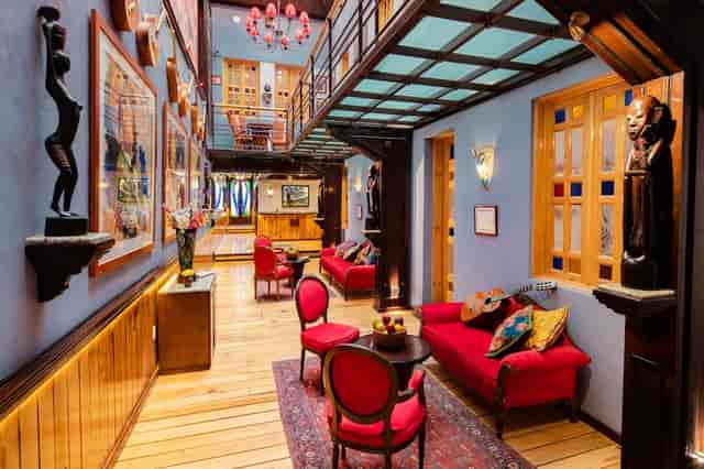 Boutique suite pre-function area, Hotel Parque México for VIP receptions and networking events.