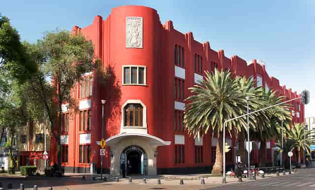 Art Deco Frontón México venue for boutique events and brand activations.
