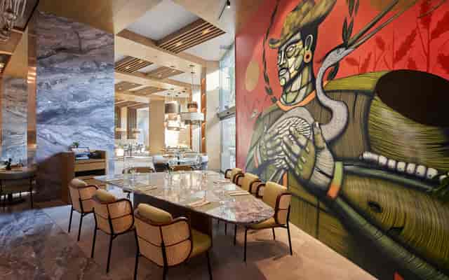 Luxury boardroom at JW Marriott Mexico City Polanco for VIP events and private dining.