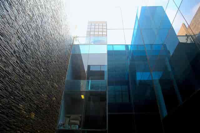 Modern event terrace at NEO Offices Polanco for VIP gatherings and brand activations.
