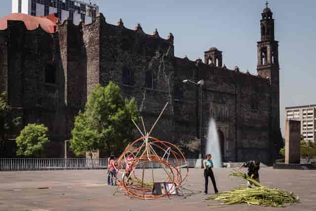 Tlatelolco Cinema historic open-air venue for cultural and experiential events.
