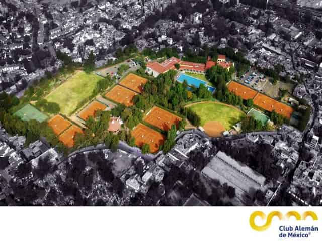 Tennis courts