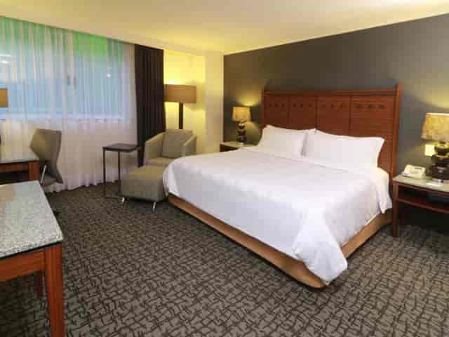 Functional hotel suite in Holiday Inn Mexico City for corporate events and business travel.