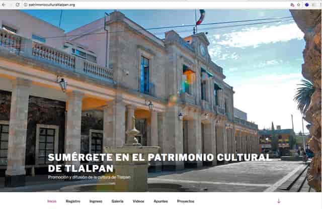 Taller de Gestión del Patrimonio Cultural y Natural de Tlalpan a través de  Espacios Virtuales - imaginantesMX