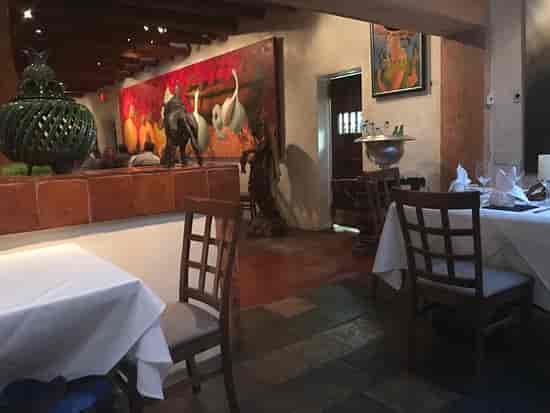 Private dining room at Sazón: intimate executive dinner and boutique client event space.