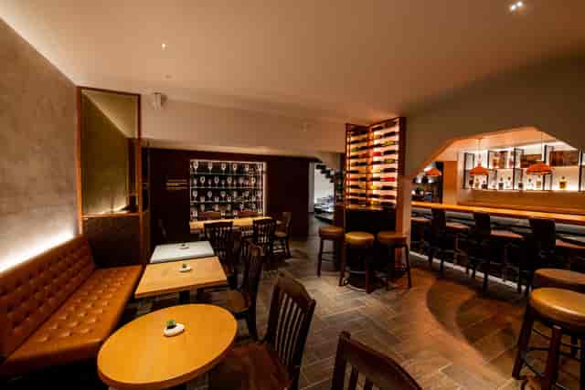 Wine Bar venue for VIP reception and corporate happy hour events with upscale seating.
