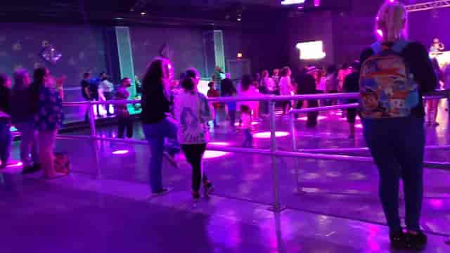 Boardwalk Ballroom at Knott's Berry Farm: event venue with dynamic lighting for gala and weddings.