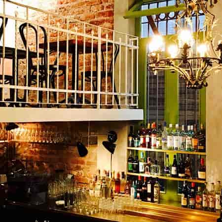 Boutique Bar in Rosetta: Multi-level event venue with mezzanine for conferences and networking.