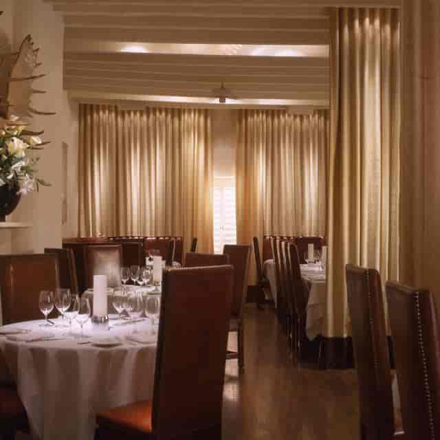 Private dining room at Geronimo for VIP dinners and executive board meetings.