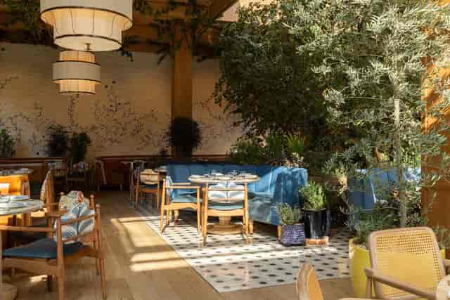 LAVO Mexico City private dining room with chic banquette seating for corporate events and lunches.