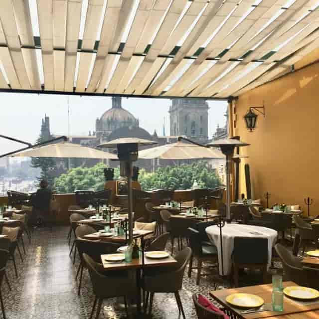 Terraza at La Casa de las Sirenas rooftop venue for corporate dinners and networking events.
