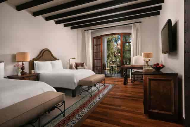 Luxury Rosewood San Miguel de Allende hotel room with private balcony for incentive travel events.