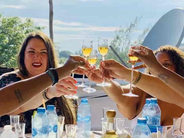 Rooftop reception at La Sirena with city views, ideal for corporate event and incentive trip venue.