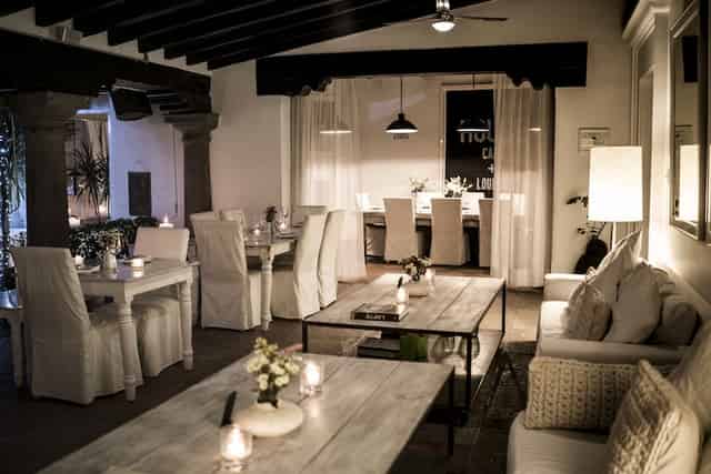 Indoor terrace