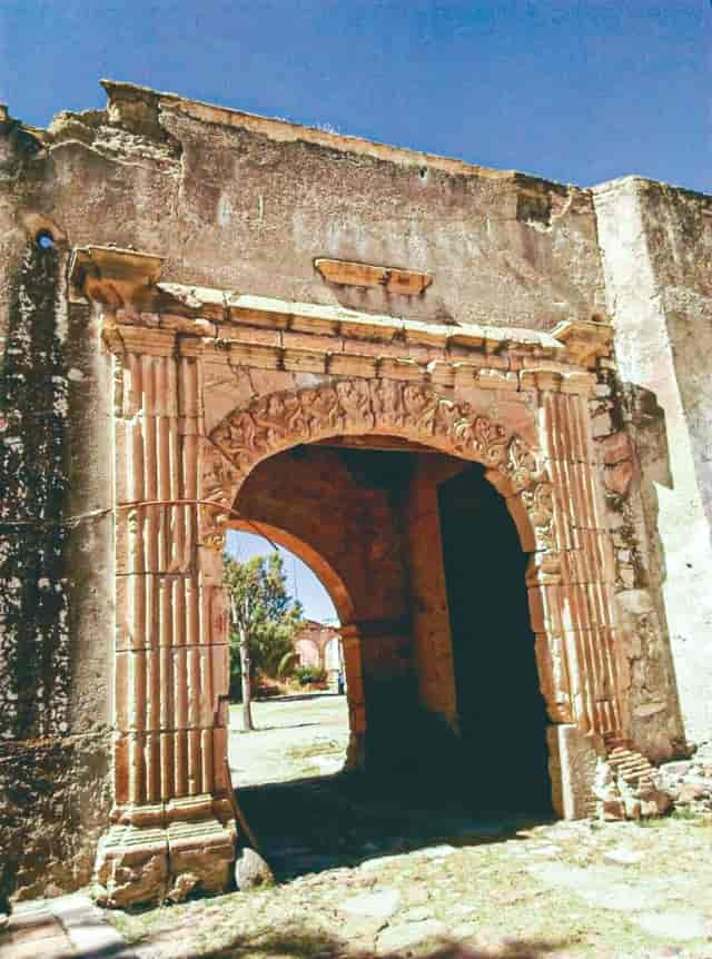 Hacienda de San Nicolás historic event venue entrance for unique wedding and corporate gala events.