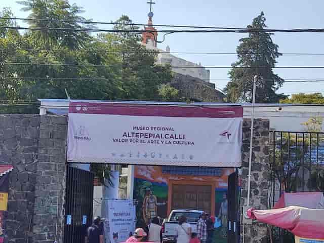 Altepepialcalli Museum exterior, ideal for unique cultural incentive and experiential events.