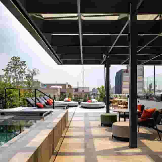 Rooftop terrace