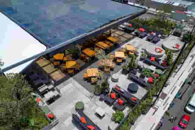Rooftop terrace