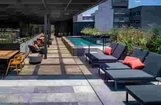 Rooftop terrace