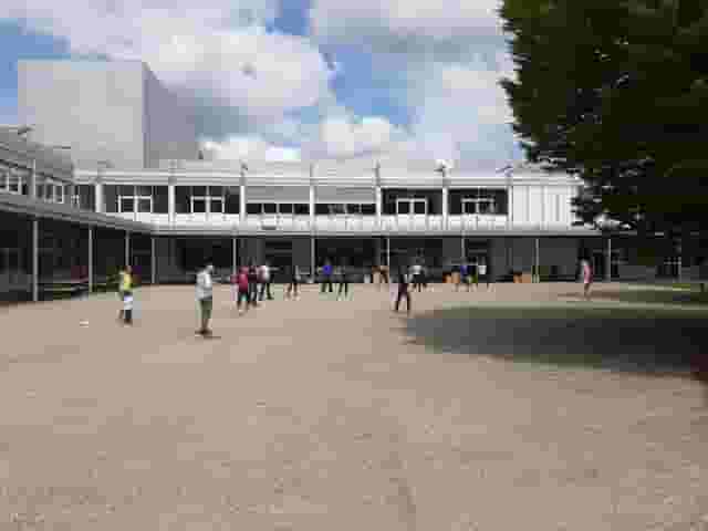 Theater foyer