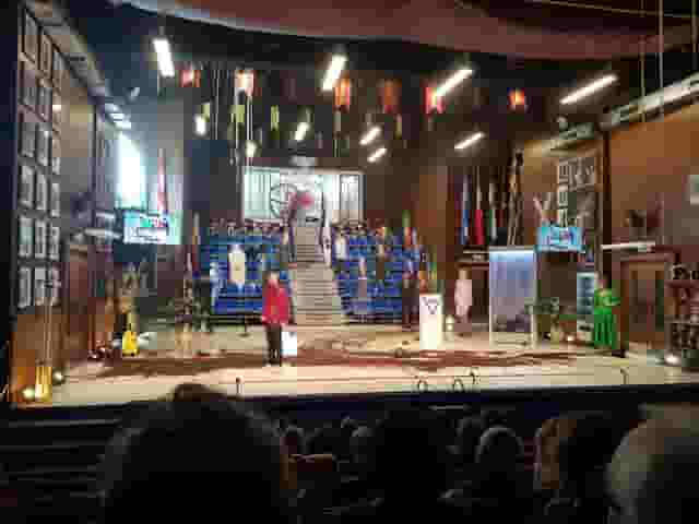 Theater foyer
