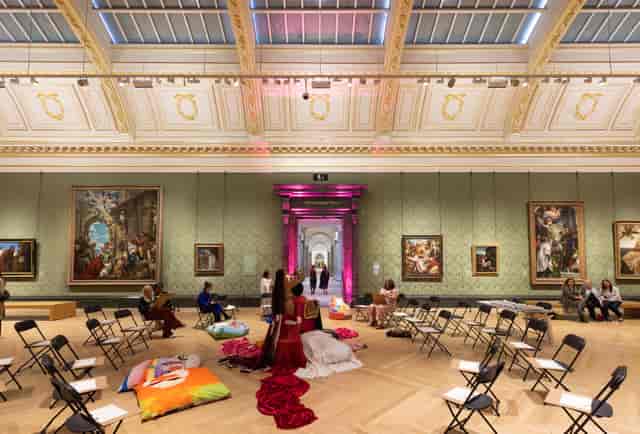 Wohl Room at National Gallery: elegant event space for gatherings and ceremonies.
