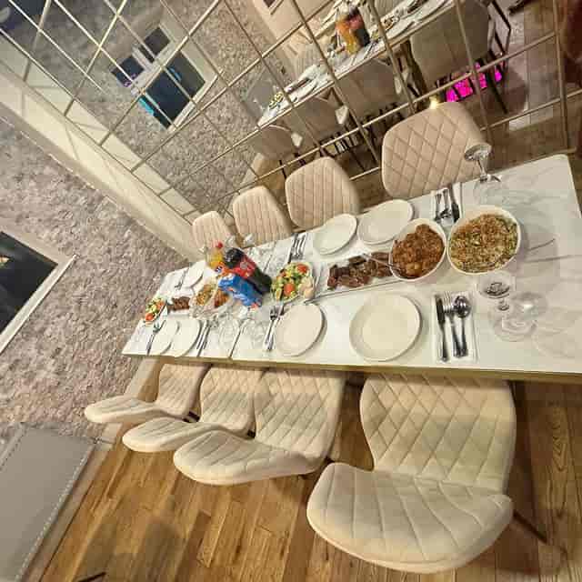 Spice Lounge Datchet: Elegant restaurant dining setup for group catering and private events.