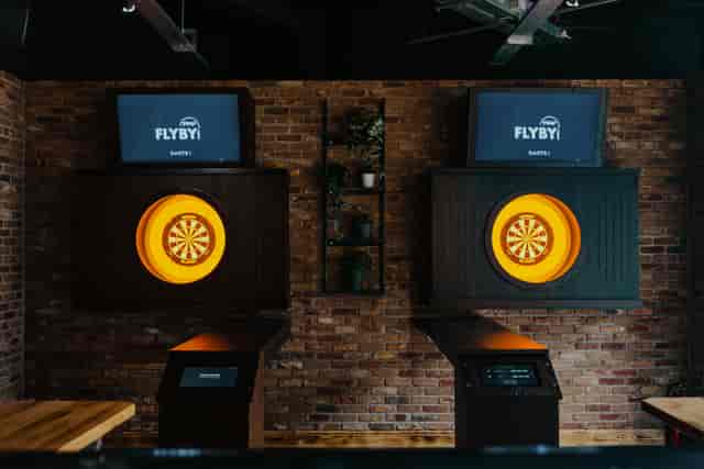 Modern industrial event space at The Clubhouse Leicester for corporate team building networking.
