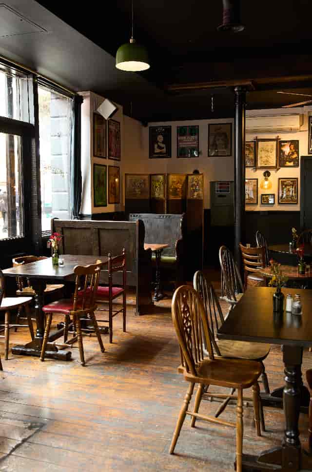 Cozy Main Bar at The Islington Townhouse, perfect for intimate gatherings and meetings.