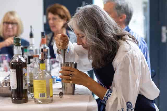 Interactive cocktail masterclass at MyChocolate Shoreditch for team building and corporate events.