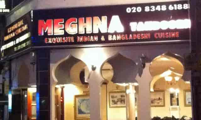 Meghna Grill bar with traditional architecture for intimate off-site dinners and casual events.