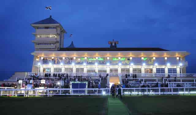 Bar4000 Towcester Racecourse, elegant architectural lighting for corporate events and hospitality.